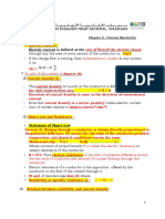 Chap 3 - Current Electricity - Note 2