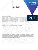 Benchmarking O-RAN Performance: White Paper