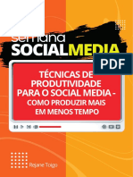 TECNICAS DE PRODUTIVIDADE PARA O SOCIAL MEDIA - Compacto