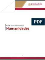 Área de Conocimiento - Humanidades