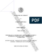 NMX-C-199-1986 Aditivos, Materiales Complementarios Terminologia y Clasificacion