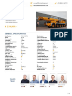 General Specifications TEREX DEMAG AC100 - PHM-Id 11701 - Pfeifer Heavy Machinery