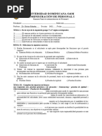 Examen de Administracion de Personal