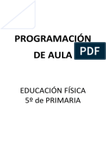 Programación de Aula 5º Primaria