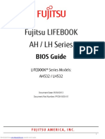 Fujitsu LIFEBOOK AH / LH Series: BIOS Guide