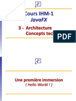 Architectures Javafx Et Concepts de Base