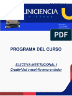 PROGRAMA DEL CURSO - 1 - Unidad 2