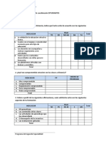 Tablas de Procesamiento Cuestionarios