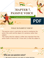 Passive Voice: 11 Grade of Vocational High School