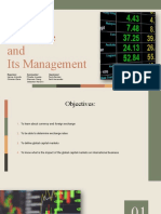 Foreign Exchange and Its Management