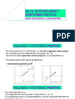 Semana 13 - Autovalores y Autovectores