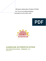 Aadhaar Authentication Api 2 5