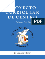 Proyecto Curricular de Centro: Primera Edición