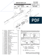 Rectificador Milwaukee Modelo 5192 Part List