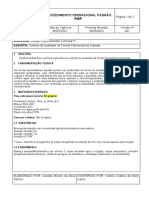 PRÁTICA - Controle de Qualidade de Formas Farmacêuticas Líquidas Rev 01