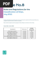 Notice No.8: Rules and Regulations For The