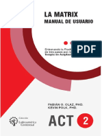 La Matrix, Manual de Usuario Entrenando La Flexibilidad Psicológ-1