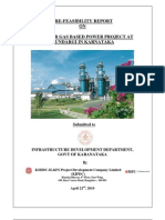 Pre Feasibility Study Mundargi Gas Based Power Plant