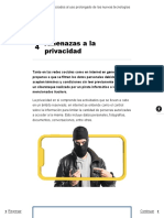 Amenazas A La Privacidad