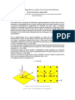 Alanoca - Abel - Informe3 - (Fuerzas Magnéticas Sobre Corrientes Rectilineas)