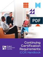 Continuing Certification Requirements: (CCR) Handbook