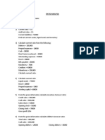 Ratio Analysis