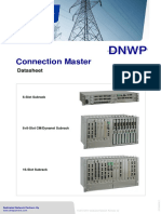 Connection Master: Datasheet