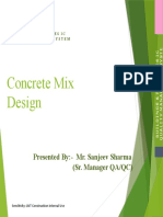 Concret Mix Design Updated