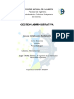 Informe-GESTIÓN ADMINISTRATIVA - Economía