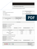 Constancia de Semanas Cotizadas Del Asegurado