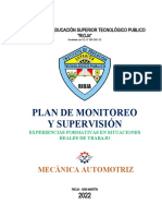 Plan de Monitoreo y Supervicion de Efsrt