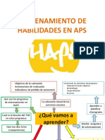 Entrenamiento de Habilidades en Aps 1