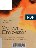 Ladish, Lorraine C. - Volver A Empezar. Cómo Encontrar El Amor Si Has Perdido La Esperanza