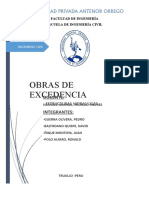 Obras de Excedencia