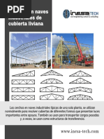 Cerchas en Naves Industriales de Cubierta Liviana