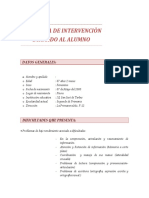 Programa de Intervencion