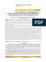 The Perception of Hospital Stakeholders On Cardiacintervention Based On The Theory of Consumer Perceived Value Indonesia Case