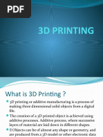 3d Printing