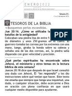 Tesoros de La Biblia: ENERO2022