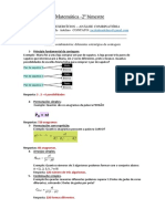 Análise Combinatória Exercícios