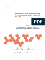 Palliative Care Under Ayushman Bharat Pradhan Mantri Jan Arogya Yojana (AB Pm-Jay)