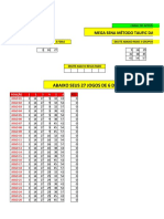 Mega Sena Método Taufic Darhal 12 Dzs em 27 Jgs