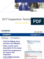 ECT Inspection Technique: Setup and Calibration