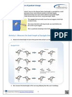 Evolution - An Illustration of Gradual Change: Activity 1-Measure The Beak Length of Squiggle Birds