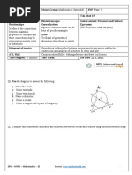 Math Task Sheet 15 - MYP 5 Extended - 22.11.21