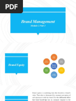 Brand Management Module 2