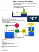 Industrial Automation & Robotics Final Exam Assignment