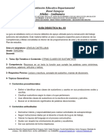 Guía 03, 04 y 05 3° Español