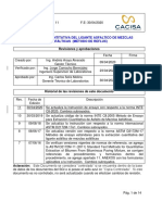 IE-003 Rev. 11 Extracción Cuantitativa Del Afalto de Mezclas Asfálticas