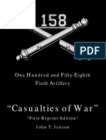 Volume Number 13 Library of Congress Proof Casualties of War First Reprint Edition